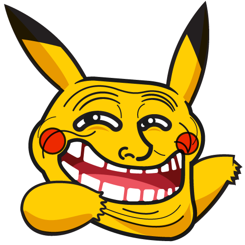 Pikachu Trollface
