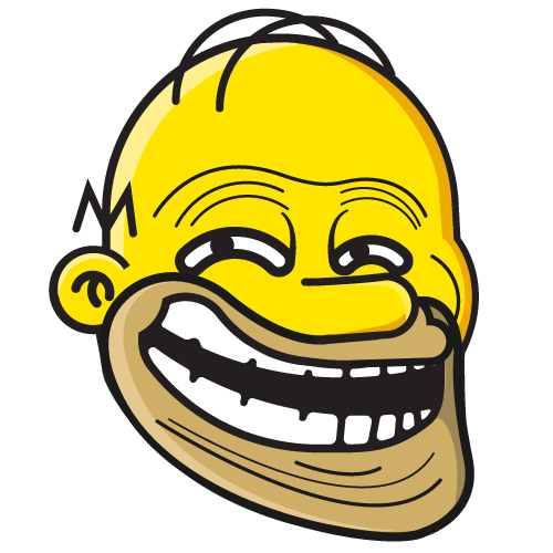 Homer Trollface